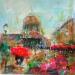 Painting Rue Soufflot by Solveiga | Painting Acrylic