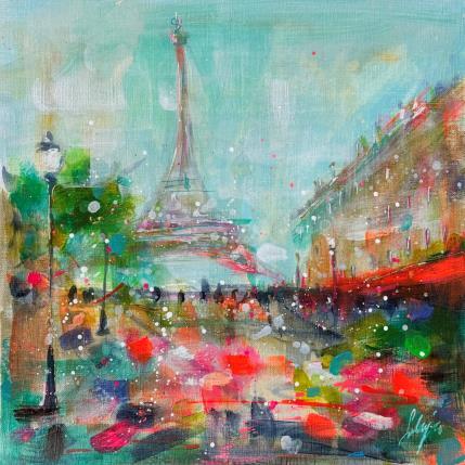Painting Rive Gauche  by Solveiga | Painting  Acrylic