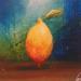 Peinture Citrus par Mezan de Malartic Virginie | Tableau Figuratif Natures mortes Huile