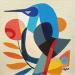 Gemälde Birdoo von Billy Dust | Gemälde Abstrakt Natur Acryl