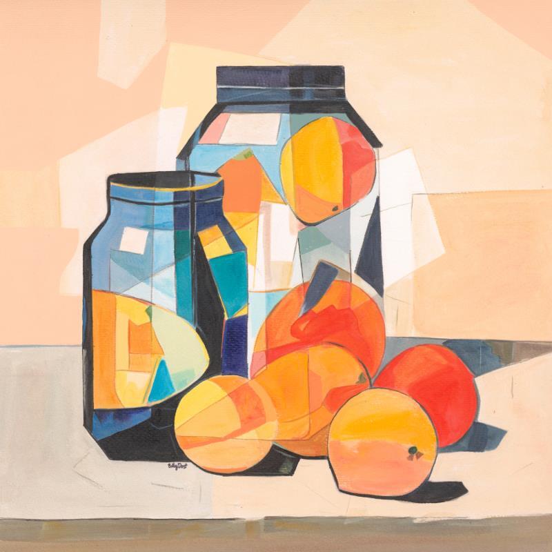 Painting Jar by Billy Dust | Painting Abstract Acrylic Still-life