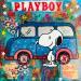 Peinture Snoopy van playboy  par Kikayou | Tableau Pop-art Icones Pop Graffiti Acrylique Collage
