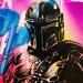 Painting Star Wars soldier by Mestres Sergi | Painting Pop-art Cinema Pop icons Graffiti Acrylic