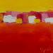 Peinture Enthousiaste par Shelley | Tableau Abstrait Huile