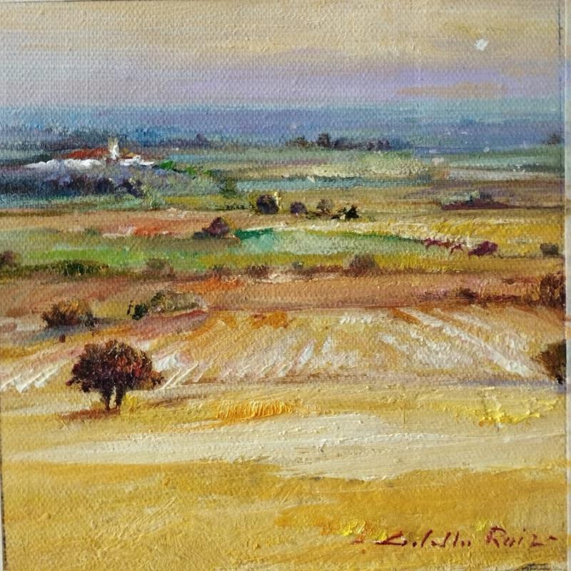 Painting F1 No Name Lejanias by Cabello Ruiz Jose | Painting Impressionism Oil Landscapes