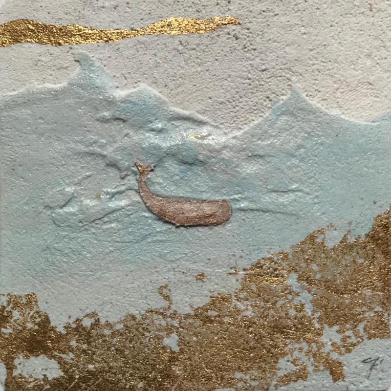 Gemälde CONSIGLIO von Roma Gaia | Gemälde Materialismus Minimalistisch Acryl Sand