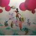 Peinture Umbrella par Nai | Tableau Surréalisme Acrylique Collage