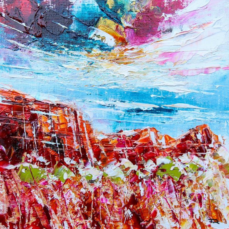 Painting Arizona landscape in the wind 1 by Reymond Pierre | Painting Figurative Landscapes Oil
