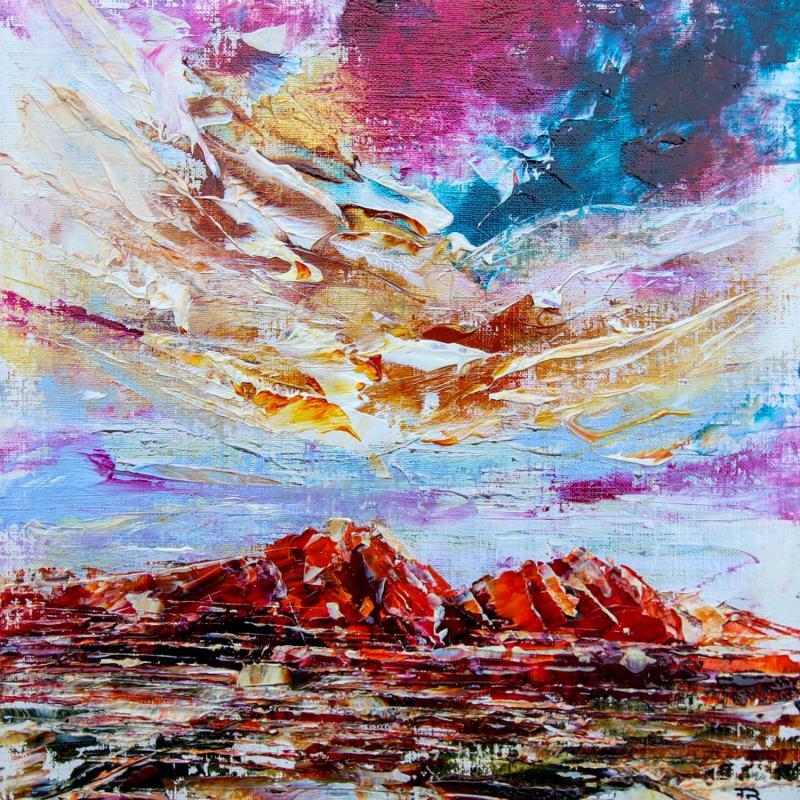Painting Sedona Airport Mesa View by Reymond Pierre | Painting Figurative Landscapes Oil