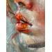 Painting Riflessioni (Reflexions) by Abbondanzia Monica | Painting Figurative Portrait Oil Acrylic