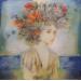 Painting Dama del Mar by Bofill Laura | Painting Figurative Portrait Acrylic Resin