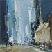 Painting N.Y by Poumelin Richard | Painting Figurative Acrylic Urban