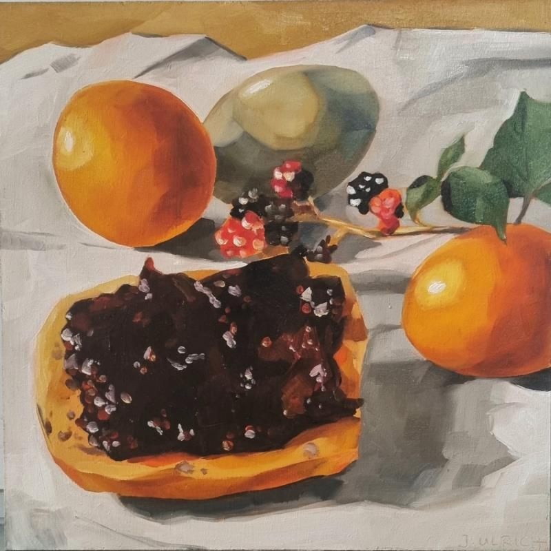 Painting jam ´n´ eggs by Ulrich Julia | Painting Figurative Oil, Wood