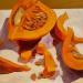 Painting pumpkin massacre by Ulrich Julia | Painting Figurative Still-life Oil