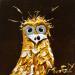 Gemälde Asymetricus von Moogly | Gemälde Art brut Tiere Acryl Harz Pigmente