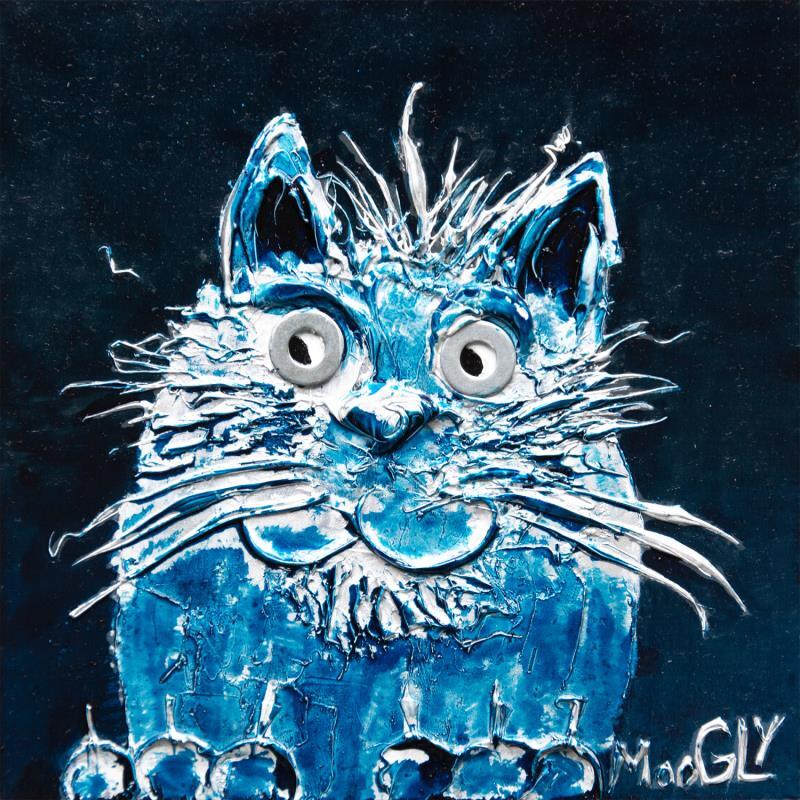 Painting Guettus by Moogly | Painting Raw art Animals Acrylic Resin Pigments