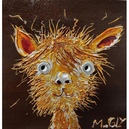 Painting Poètus by Moogly | Painting Raw art Acrylic, Pigments, Resin Animals