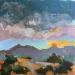 Painting Sunset from the Mesa by Carrillo Cindy  | Painting Figurative Landscapes Oil