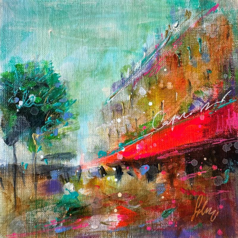 Peinture My Paris par Solveiga | Tableau Acrylique