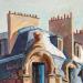 Painting Tin Reflections by Brooksby | Painting Figurative Architecture Oil