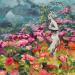 Gemälde Venus au Jardin de Plantes von Brooksby | Gemälde Figurativ Landschaften Öl