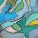 Gemälde Carré Sans Fin !!! von CMalou | Gemälde Materialismus Minimalistisch Sand