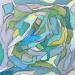 Gemälde Carré Sans Fin !!! von CMalou | Gemälde Materialismus Minimalistisch Sand