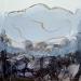 Peinture 1251 Poésie minérale par Depaire Silvia | Tableau Abstrait Paysages Minimaliste Noir & blanc Acrylique