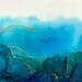 Gemälde 1347 Poésie marine von Depaire Silvia | Gemälde Abstrakt Landschaften Marine Minimalistisch Acryl