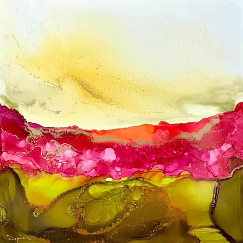 Painting 1751 Poésie florale by Depaire Silvia | Painting Abstract Acrylic