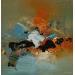 Painting 8-Abstrait by Castan Daniel | Painting Figurative Oil