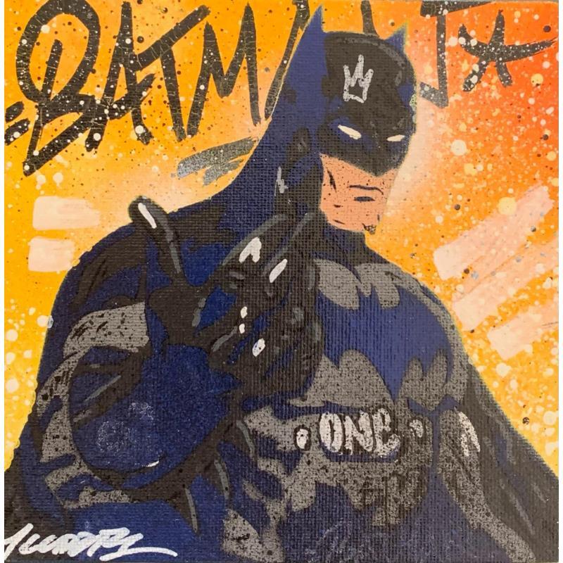 Painting Batman go ! by Kedarone | Painting Pop-art Pop icons Graffiti Acrylic