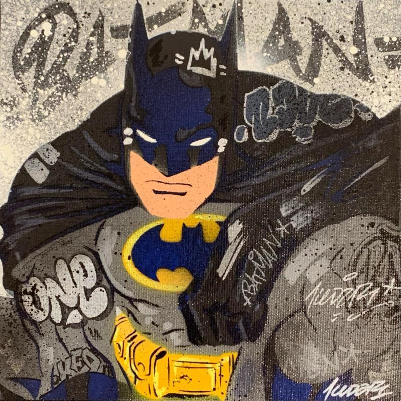 Peinture Batman One par Kedarone | Tableau Pop-art Icones Pop Graffiti Acrylique