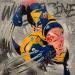 Painting Wolverine by Kedarone | Painting Pop-art Pop icons Graffiti Acrylic