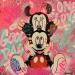 Painting Mickey Minie by Kedarone | Painting Pop-art Pop icons Graffiti Acrylic