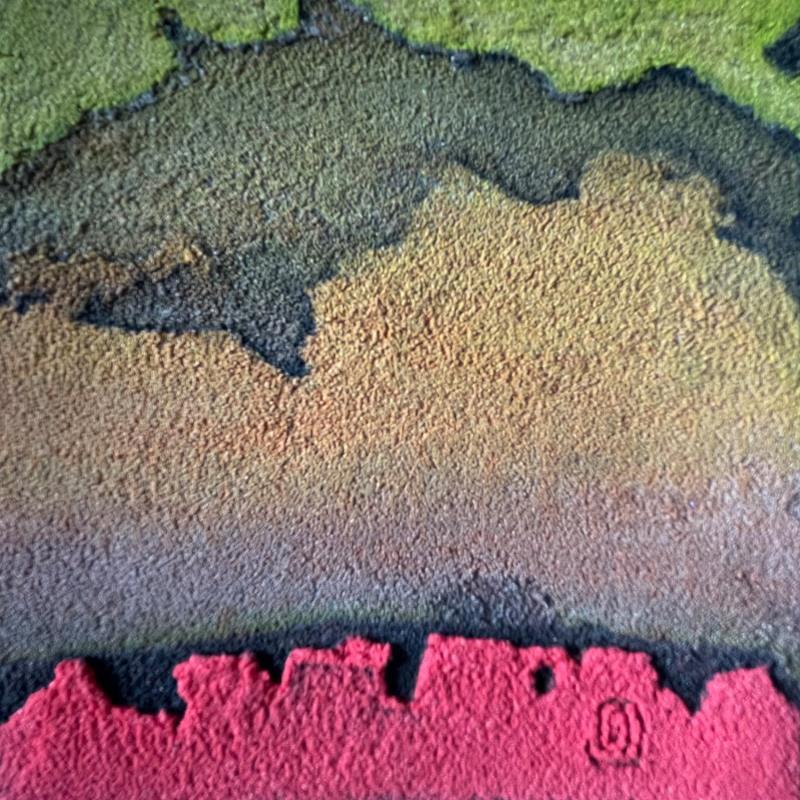 Painting Carré Aérien 7 by CMalou | Painting Subject matter Sand Minimalist