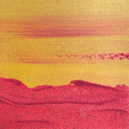 Painting Carré Soleil 2 by CMalou | Painting Subject matter Sand Minimalist