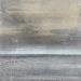 Gemälde Carré Graphite 2 von CMalou | Gemälde Materialismus Minimalistisch Pappe Sand