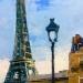 Peinture Paris view par Faveau Adrien | Tableau Figuratif Urbain Huile