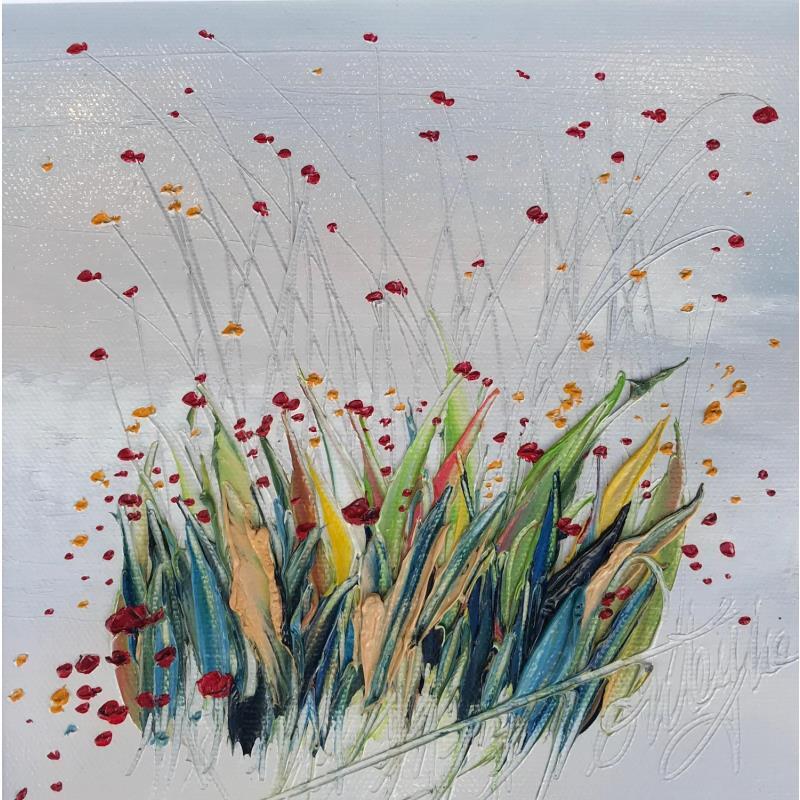 Painting Hautes herbes by Fonteyne David | Painting Figurative Acrylic Nature, Pop icons