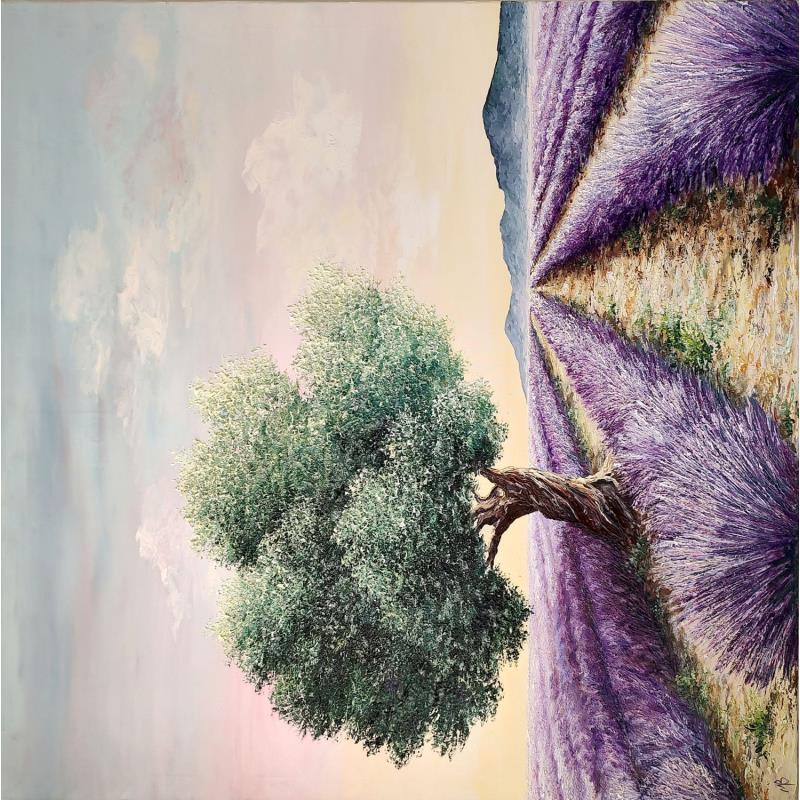 Peinture Que la vie soit douce par Blandin Magali | Tableau Figuratif Huile Paysages