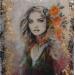 Painting Larme centrada by Bofill Laura | Painting Figurative Portrait Acrylic Resin