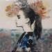 Painting Alma tranquila by Bofill Laura | Painting Figurative Portrait Acrylic Resin