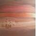 Painting Empyrée A-1 by Settimia Taroux | Painting Abstract Landscapes Acrylic Textile