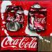 Painting Coke Only by Costa Sophie | Painting Pop-art Acrylic Gluing Upcycling