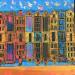 Painting HR 1303 lila by Ragas Huub | Painting Raw art Architecture Gouache