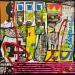 Peinture Basquiat ! par Costa Sophie | Tableau Pop-art Icones Pop Acrylique Collage Upcycling