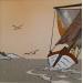 Painting Vieux gréement by Jovys Laurence  | Painting Subject matter Marine Sand