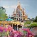 Painting Paris 31 - Carrousel au Sacre-Coeur by Niko Marina  | Painting Figurative Urban Oil