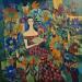Gemälde Inside my imagination von Sundblad Silvina | Gemälde Figurativ Acryl Pastell